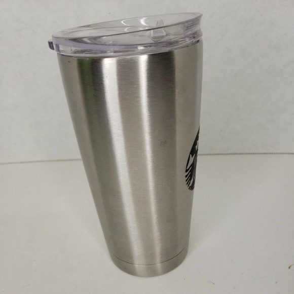 Large Green Logo Starbucks Tumbler Double Insulated Stainless Steel 20 oz - Picture 2 of 7